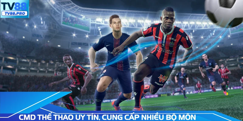 CMD thể thao uy tín, cung cấp nhiều bộ môn